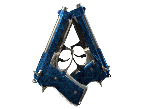 Dual Berettas | Cobalt Quartz
